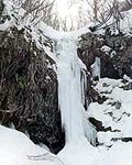 「大滝」氷柱の写真